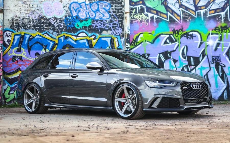 Audi RS6 Avant on Vossen Wheels (M-X5) '2019